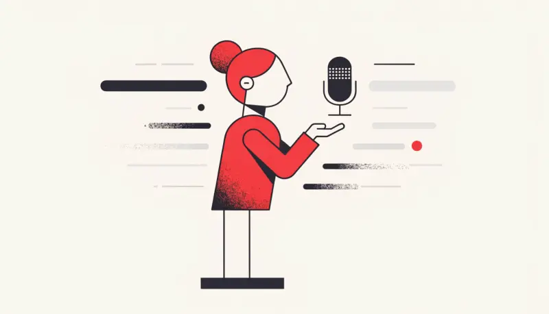 Illustration — How does an AI speaking checker actually work?