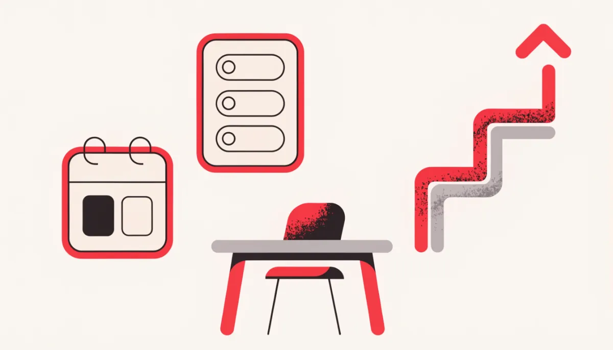 Illustration — The 60-Day IELTS Study Plan: From Diagnosis to Test Day