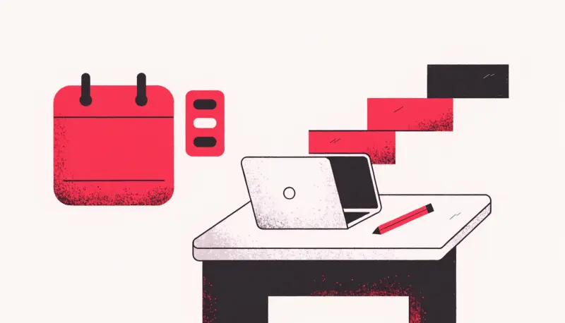 Illustration — How do you book, and how early?
