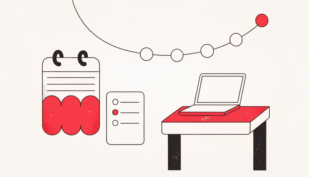 Illustration — The Last Week Before IELTS: Taper, Do Not Cram