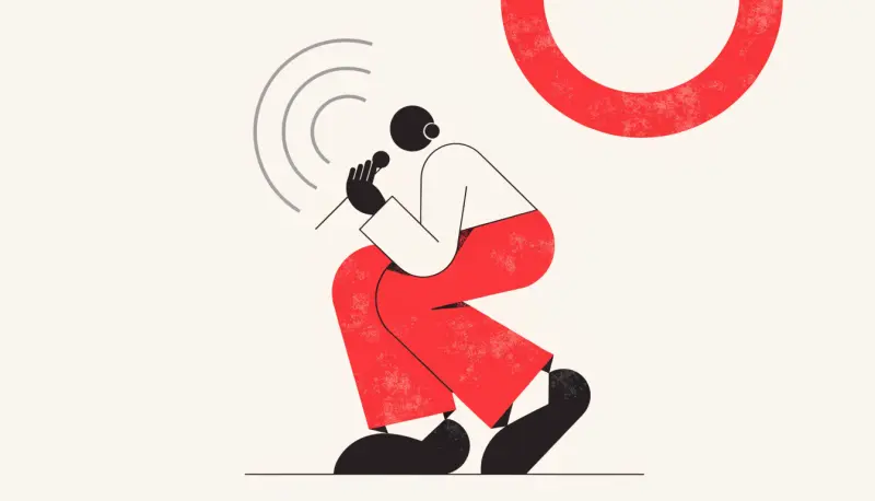 Illustration — They use pauses and intonation as tools, not symptoms