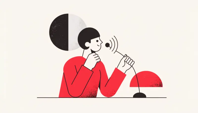 Illustration — What phrases buy time without sounding memorised?