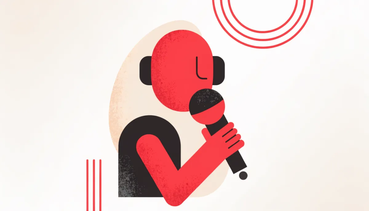 Illustration — "Linking Words for IELTS Speaking That Do Not Sound Robotic"