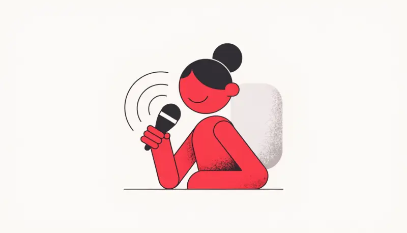 Illustration — How should you adapt your speaking for a video call?