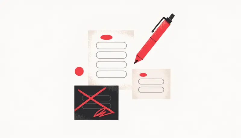 Illustration — What goes wrong when candidates skip planning?