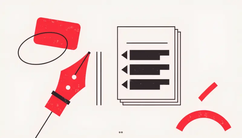 Illustration — Type four: problem and solution
