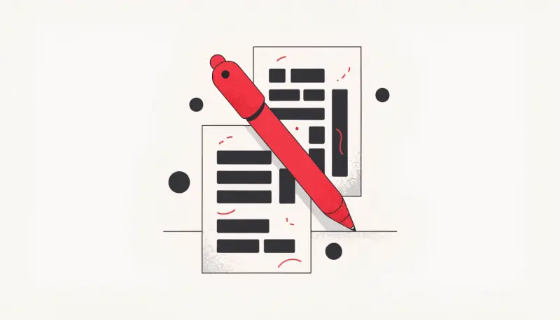Illustration — Set phrases that carry each letter type