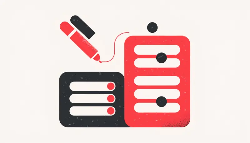 Illustration — How do you adapt the structure to each question type?